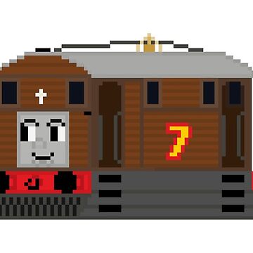 Pixel Toby Sticker