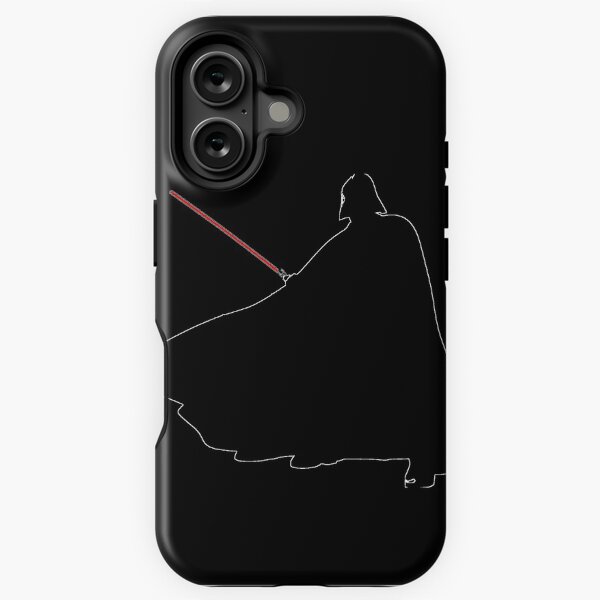 Vista previa del artículo con la obra «silueta vader», diseñado y vendido por AlphaPhoenicis.
