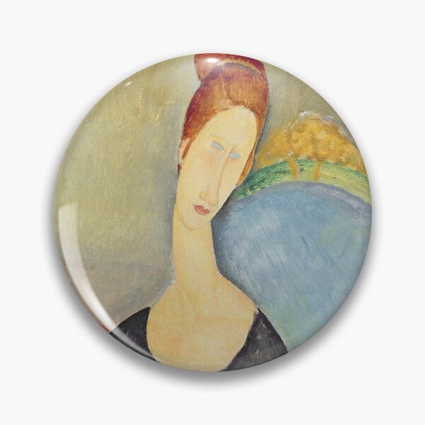 Item preview, Amedeo Modigliani - Mme Hebuterne In A Blue Chair designed and sold by artcenter.