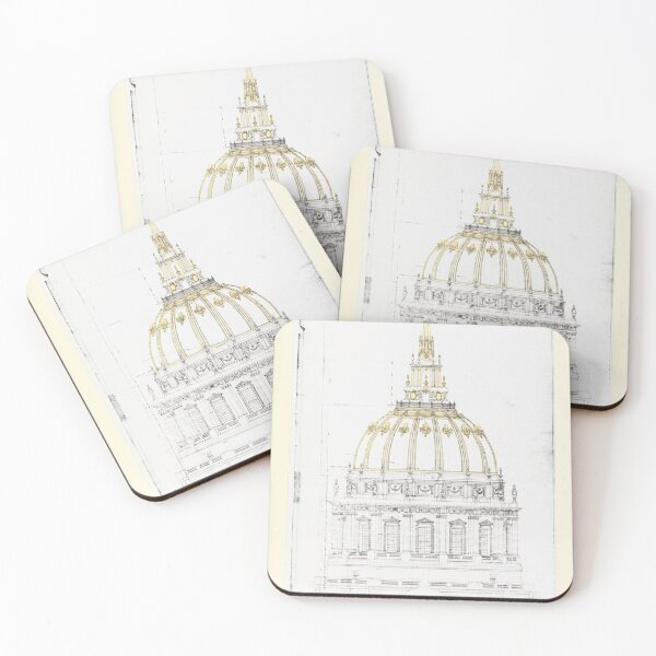 Item preview, Architectural Drawing of the San Francisco City Hall designed and sold by NKantas.