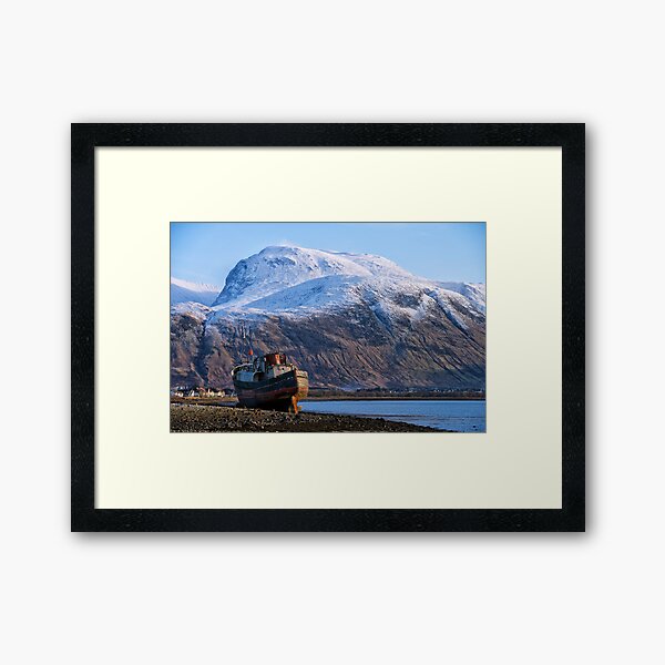 Item preview, Ben Nevis and Old Fishing Boat designed and sold by jacqi.