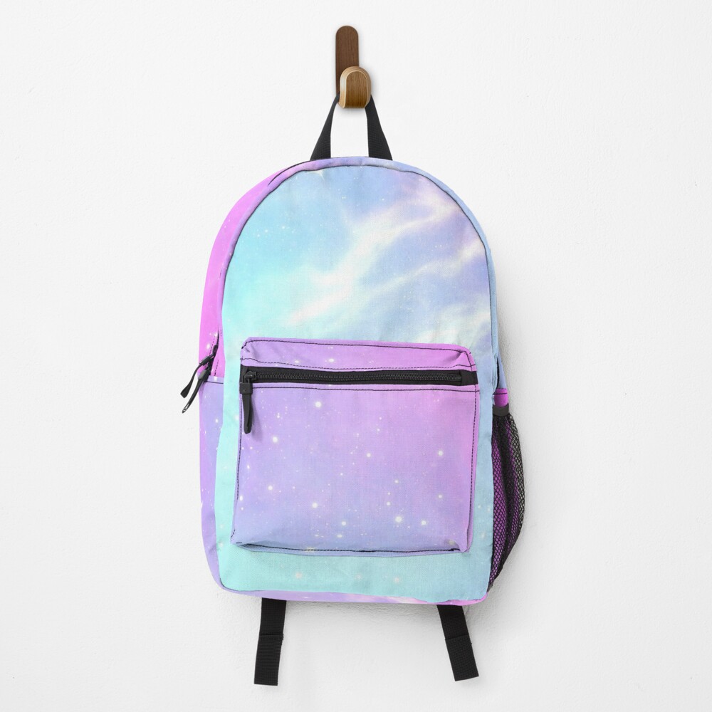 pink galaxy backpack