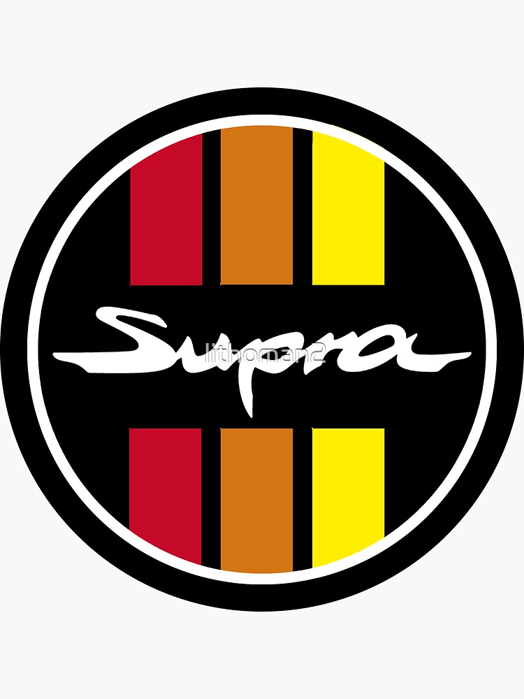 New Toyota Supra Gets Racetrack-Inspired Logo Design - Logo-Designer.co