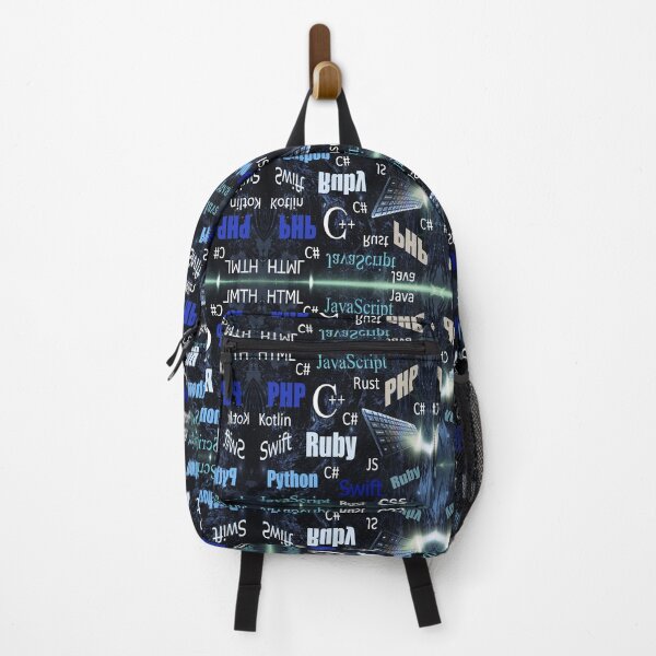Item preview, Programming languages blue pattern designed and sold by ivanoel.