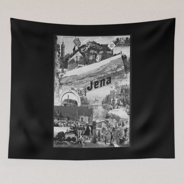 Item preview, Jena Noire vintage travel poster designed and sold by stickart-marek.