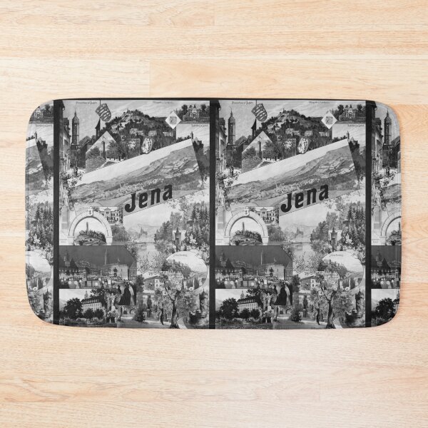 Item preview, Jena Noire vintage travel poster designed and sold by stickart-marek.