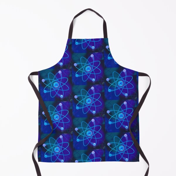 Item preview, Blue Atomic Structure Cool Modern Science Graphic Illustration designed and sold by theimagezone.
