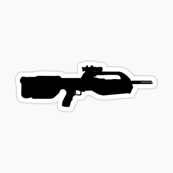 Halo 2 Stickers Redbubble - halo shotgun roblox