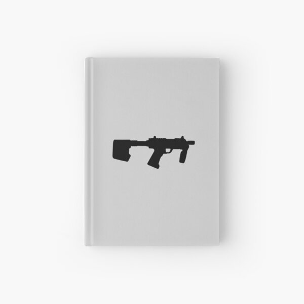 Halo Gun Hardcover Journals Redbubble - halo reach mac cannon roblox