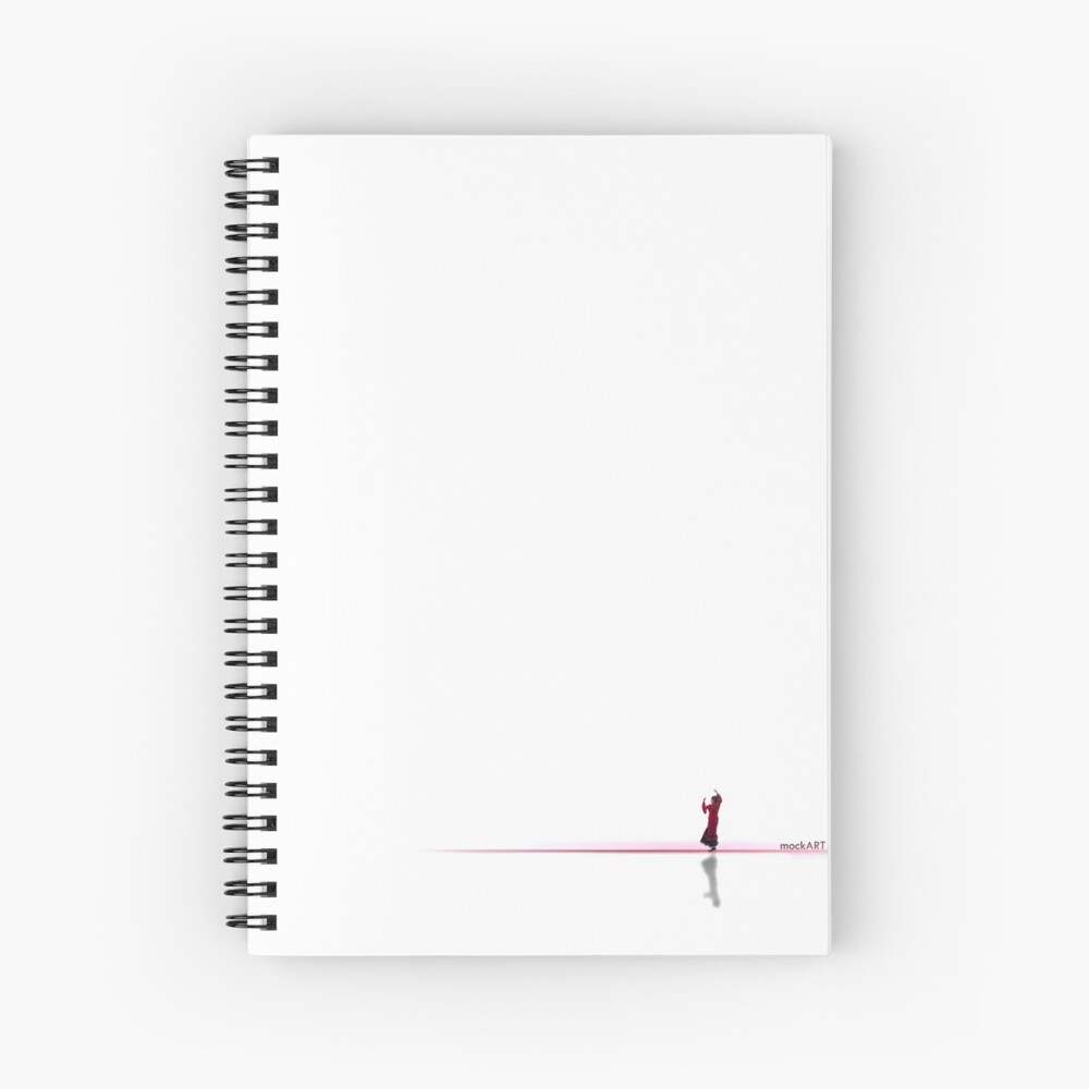 Item preview, Spiral Notebook designed and sold by mockART.