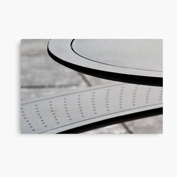 Black Curves Canvas Print