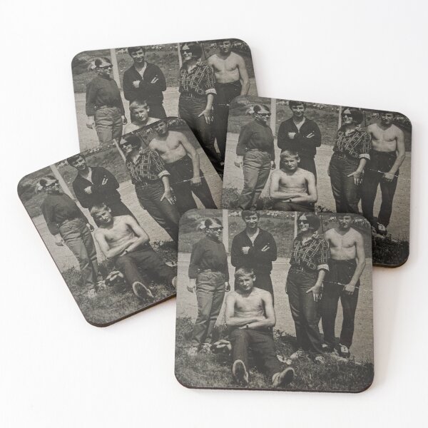 Item preview, A group of friends, photograph from 60s designed and sold by Thriladien.