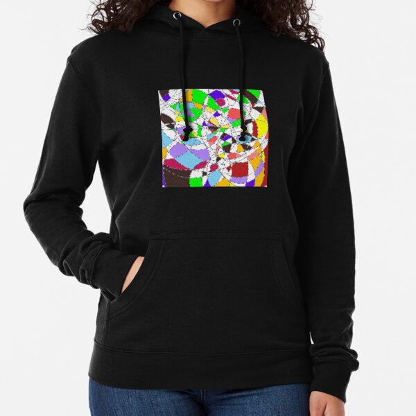 crazy color sweat hoodie