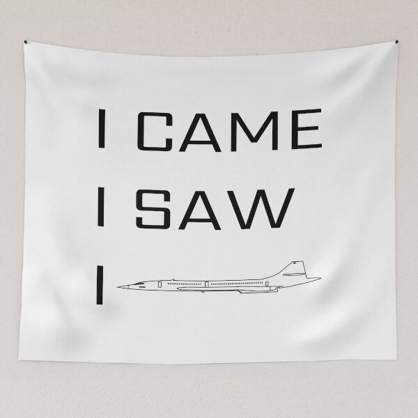 Item preview, I Came, I Saw, I Concorde designed and sold by SupersonicApp.