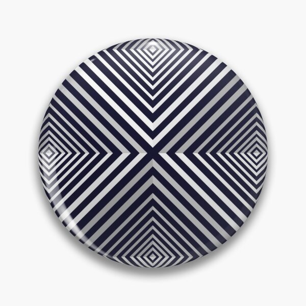 Aperçu de l'œuvre patern géométrique trippy noir et blanc créée et vendue par Surreal Designs.