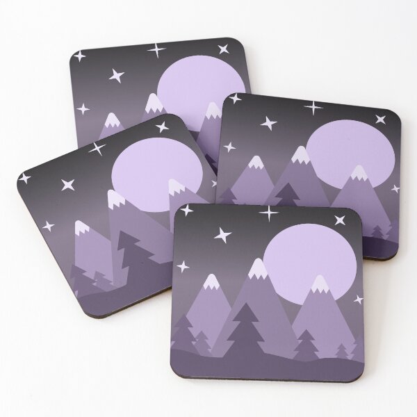 Item preview, Night in the Mountains  designed and sold by anabear-art.
