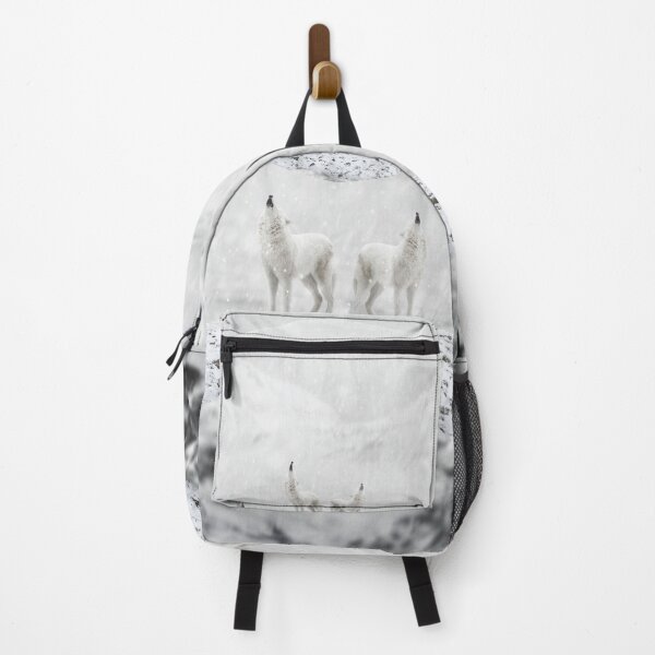 Item preview, Howling wolves in winter landscape designed and sold by Destroyed-Pixel.