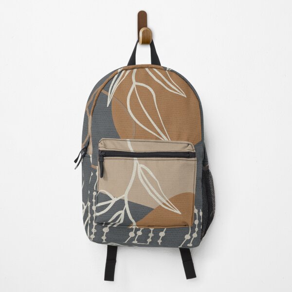 Item preview, Neutral Meeting Point 2 in Gray-Blue and Tan designed and sold by simplydesignart.