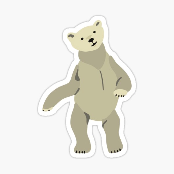 Pepper the Polar Bear Sticker