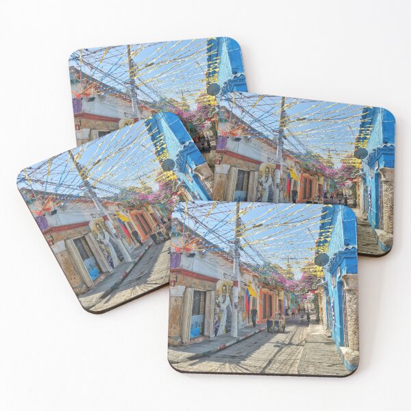 Item preview, Colourful streets of Getsemani in Cartagena, Colombia designed and sold by Luke Farmer.