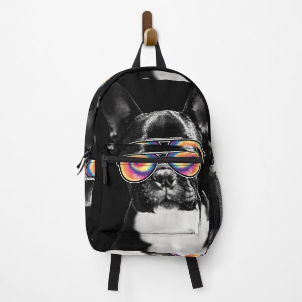 Item preview, Black French Bulldog Wearing Sunglasses Cute Retro Frenchie designed and sold by nat82.