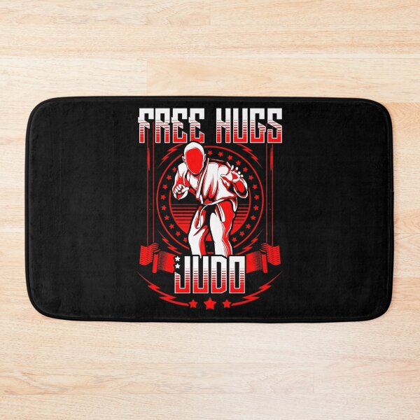 Item preview, Funny Free Judo Hugs MMA Mixed Martial Arts Pun designed and sold by perfectpresents.