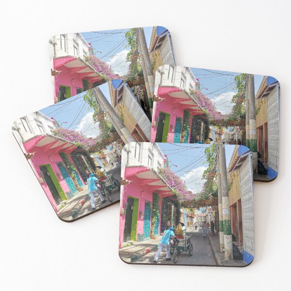 Item preview, Colourful streets of Getsemani in Cartagena, Colombia designed and sold by Luke Farmer.