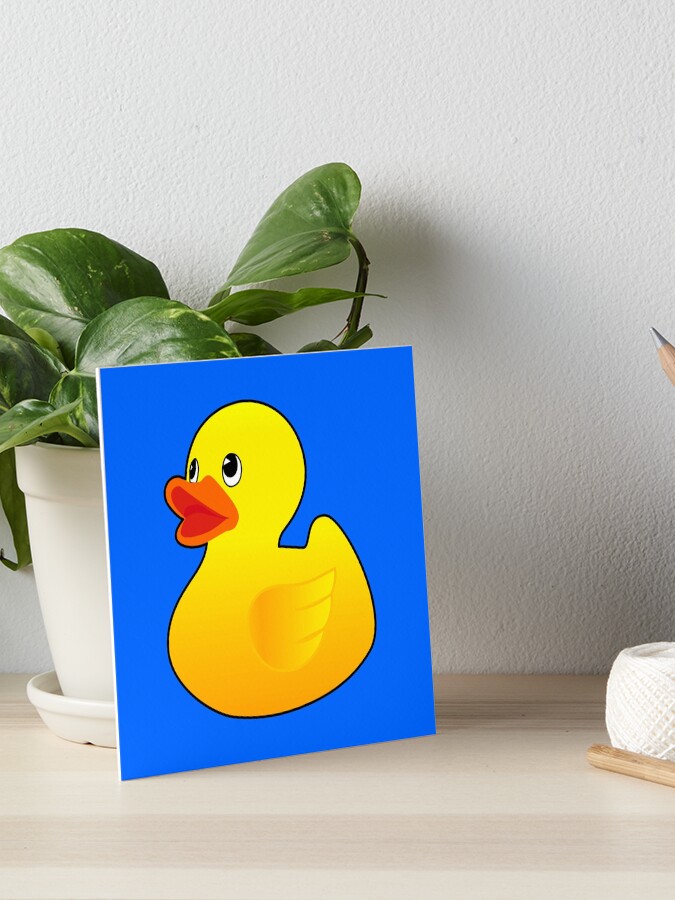 Paper Duck Art Board Print for Sale by zairse