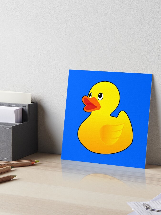 Paper Duck Art Board Print for Sale by zairse