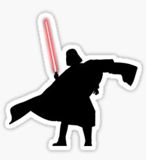 Darth Vader shadow style Sticker
