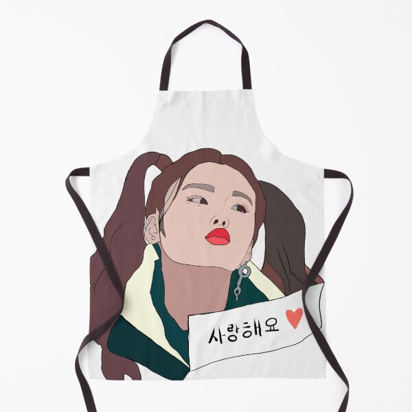 Item preview, ITZY Yeji with " I love you " / "saranghaeyo" Banner Design designed and sold by danycati.