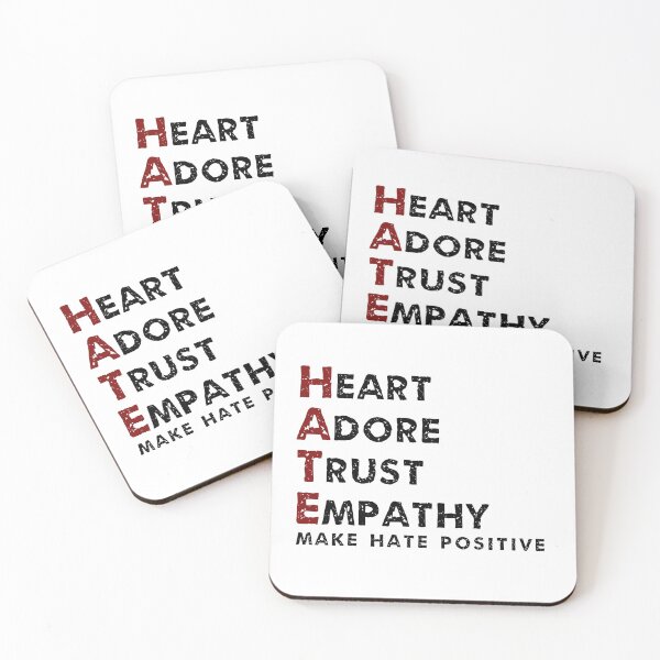 Item preview, Make Hate Positive designed and sold by LynHebb.