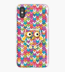 Knitted Owl iPhone Case