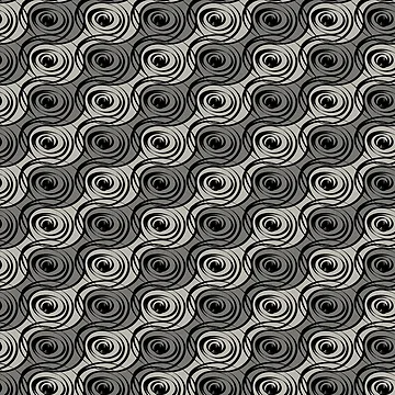 Artwork thumbnail, Groovy gray by repeatpattern