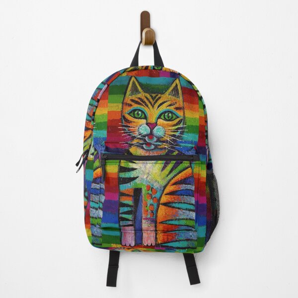 Item preview, Rainbow kitty designed and sold by Karin Zeller.