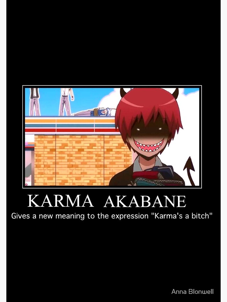 " Karma Akabane meme - Assassination classroom" Spiral Notebook by