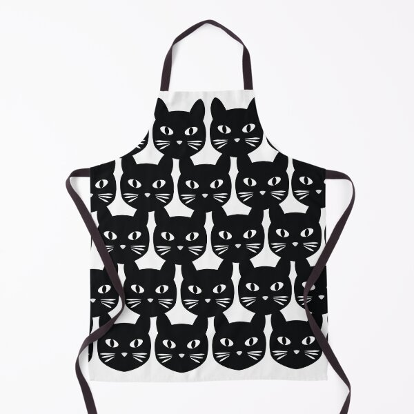 Item preview, Black cat pattern  designed and sold by BiscuitMosaic.