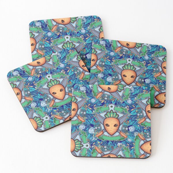 Item preview, Carrot and Knife Coat of Arms Pattern designed and sold by ZaryaKiqo.