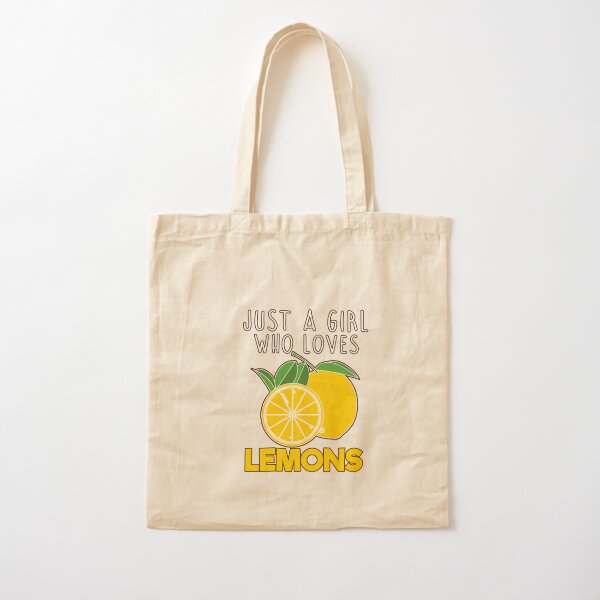 Girls Lemon Bag - Citrus & Sunshine