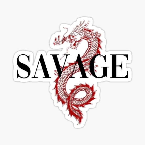 savage dragon Sticker