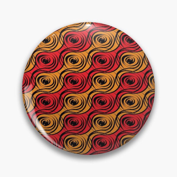 Item preview, Groovy orange red designed and sold by repeatpattern.