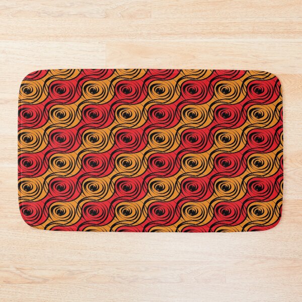Item preview, Groovy orange red designed and sold by repeatpattern.