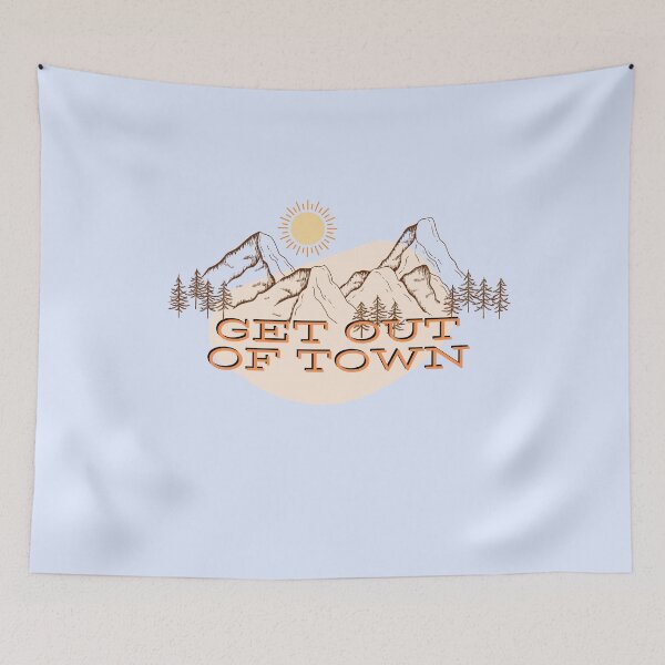 Item preview, Get Out of Town -  Road Trip Vibes designed and sold by gimmesometees.