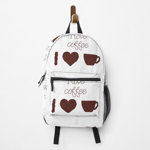 Item preview, I love coffee illustration from coffee beans designed and sold by GulArt.