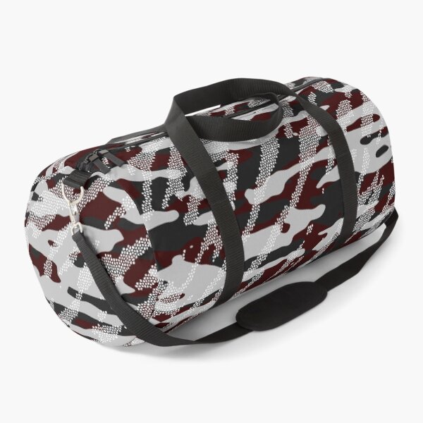 Item preview, Red camouflage pattern mosaic style designed and sold by Destroyed-Pixel.