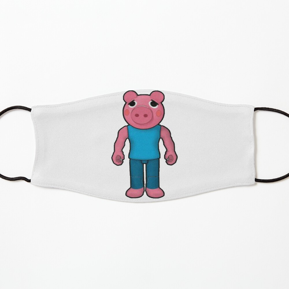 Piggy Roblox Roblox Game Roblox Characters Mask By Affwebmm Redbubble - roblox plushies piggy