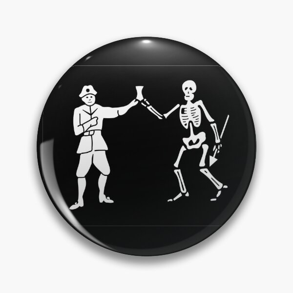 Item preview, Pirate Flag - Bartholomew Roberts designed and sold by PingusTees.