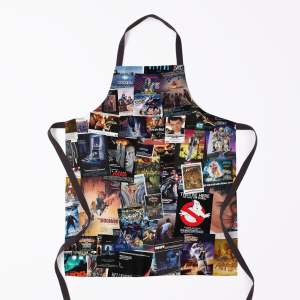 1980s Movie Posters Apron