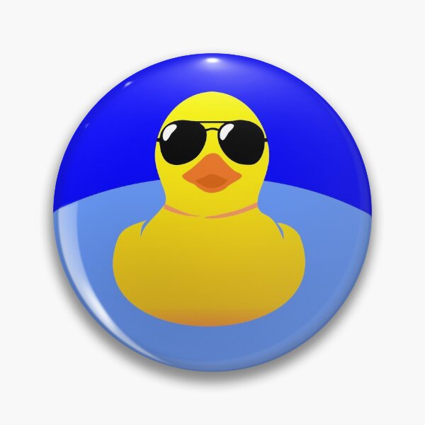 Item preview, Cool rubber duck sticker designed and sold by BigTime.