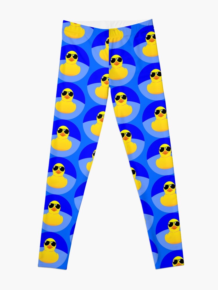 Alternate view of Cool rubber duck sticker Leggings
